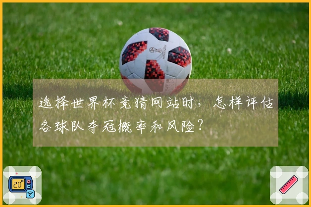 选择世界杯竞猜网站时，怎样评估各球队夺冠概率和风险？